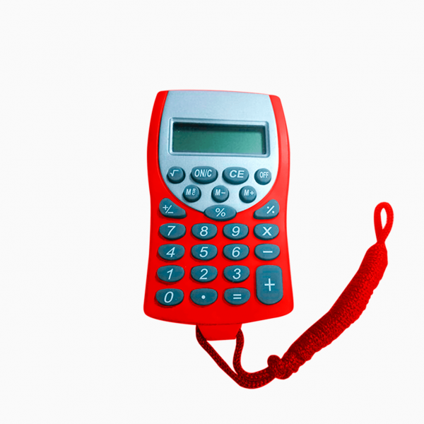 Calculadora rojo