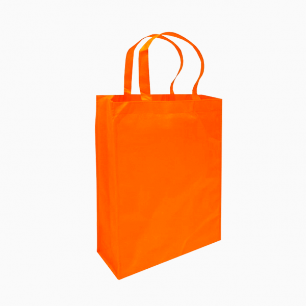 Bolsa de reciclaje naranja