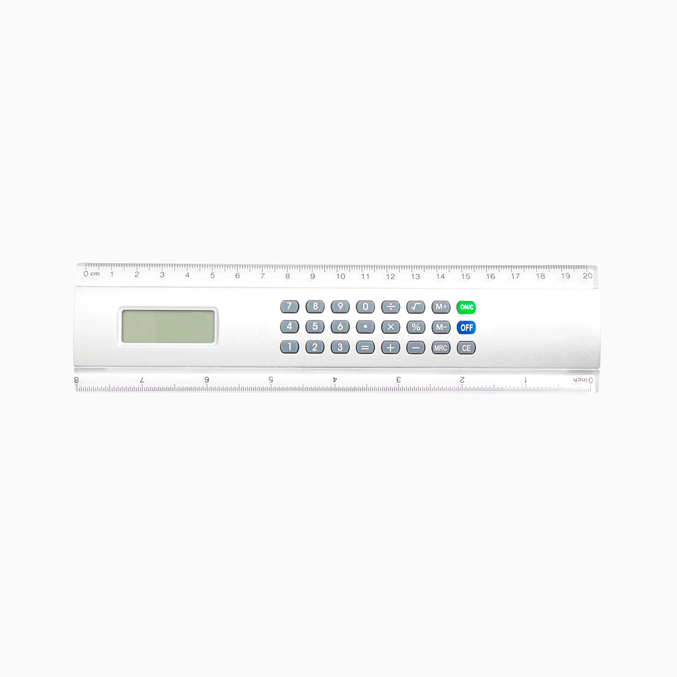 Regla Calculadora plata de A1 Promociones