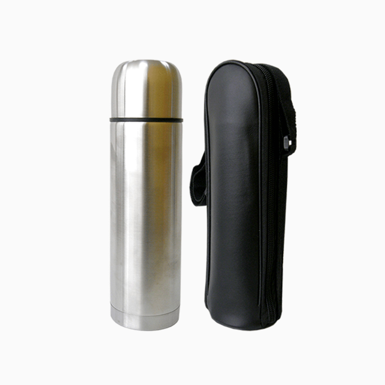 Termo Metalico Termo plata de A1 Promociones