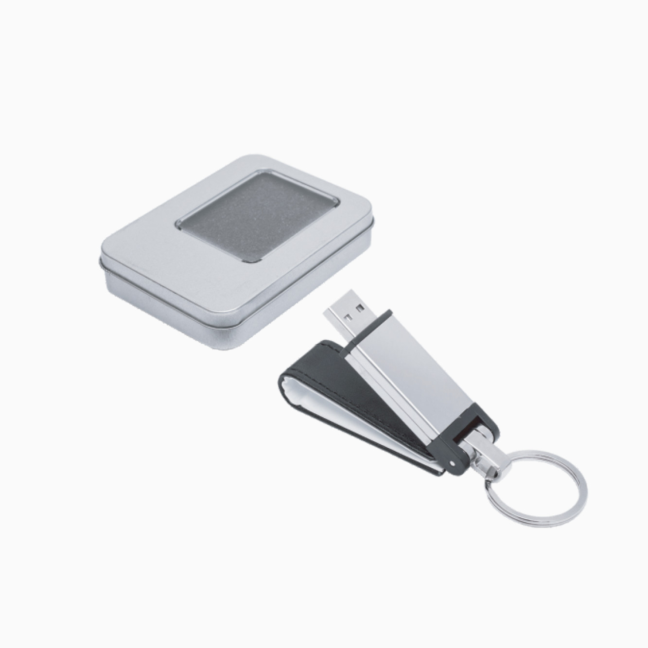 Tecnológico USB leather I de A1 Promociones